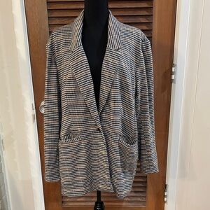Old Navy Women's Checkered Blazer